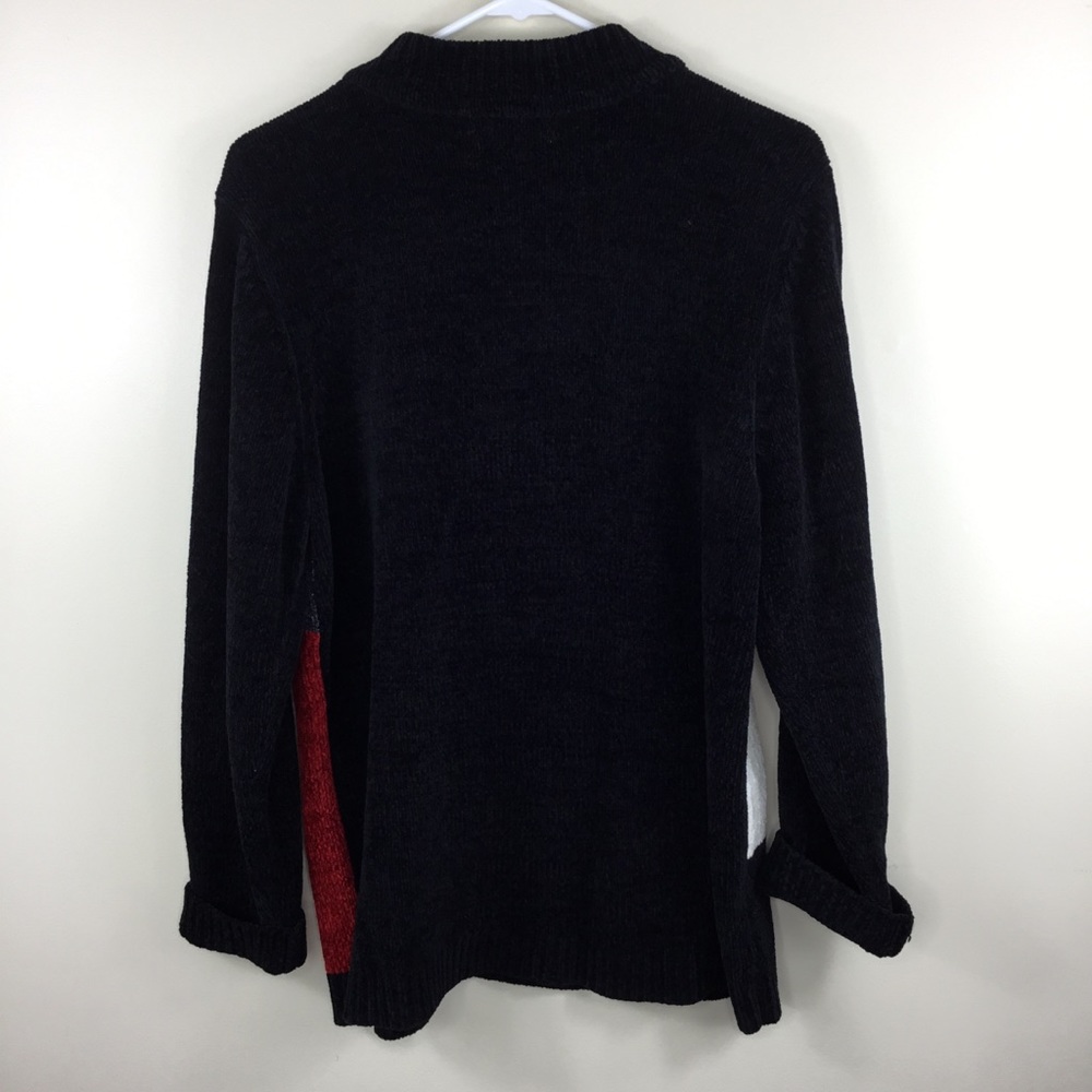 Alfred Dunner Color Block Sweater Long Sleeve S - image 2